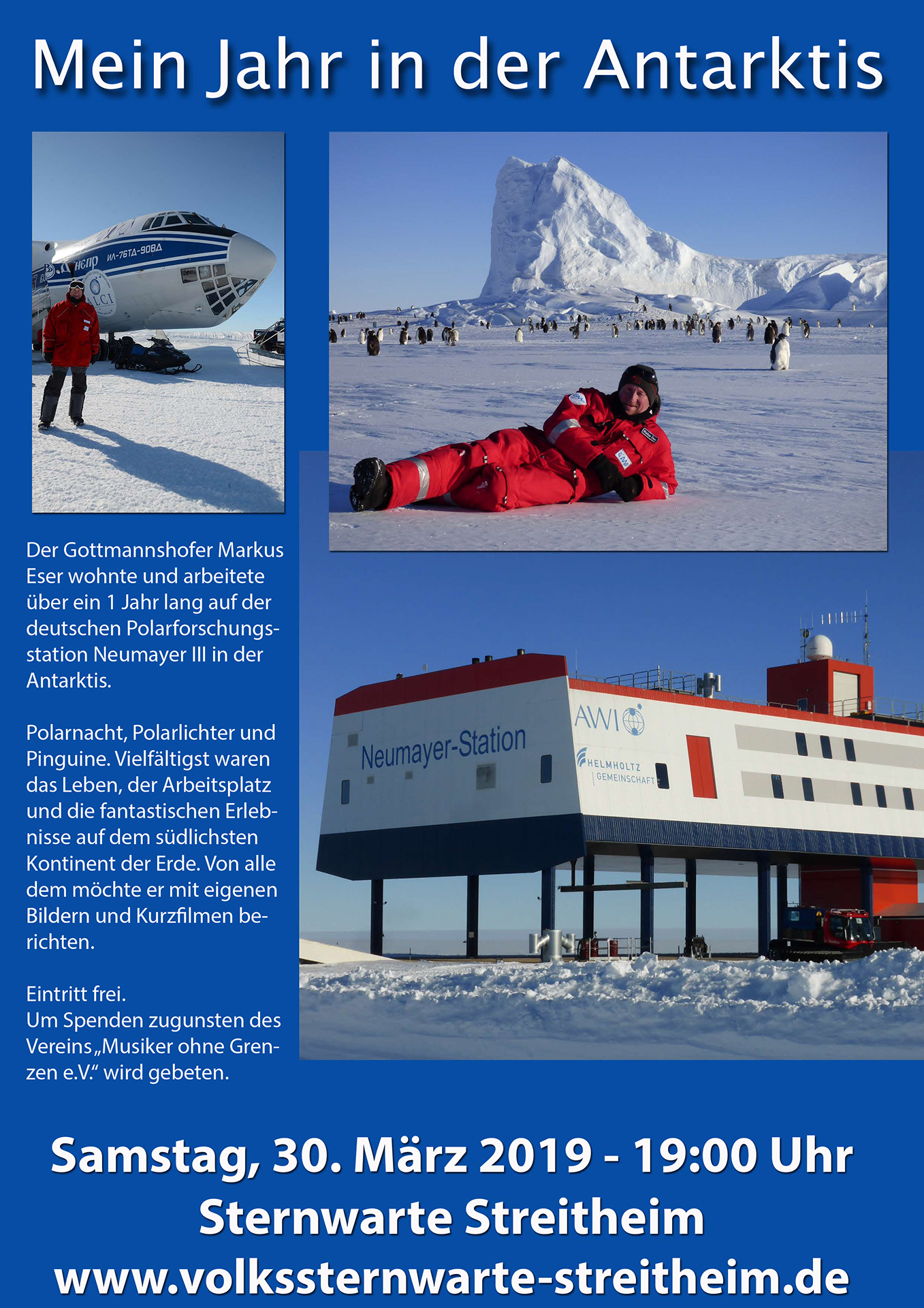 Vortrag: Mein Leben in der Antarktis